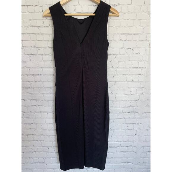 NWT Uniq Little Black Dress – Twist Front, Size Small - Picture 2 of 5